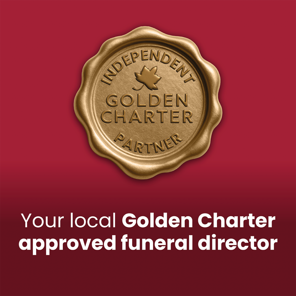 Your golden charter approved funeral director